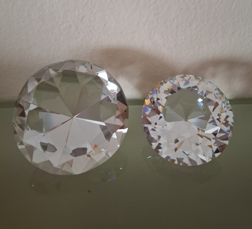 Glasdiamant kristallklar - x,