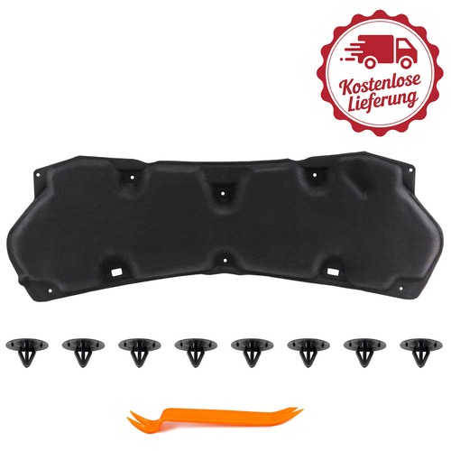 Motorhaubendämmung mit clips - motorhaubendämmung,
