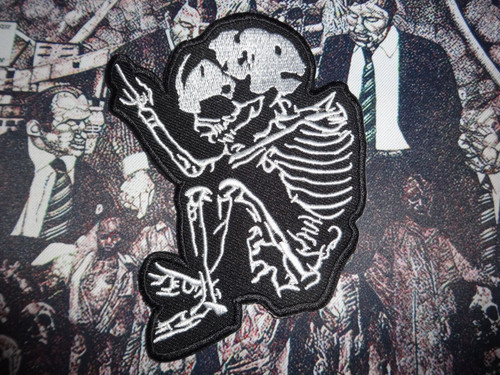 Death metal patch shape napalm - death,