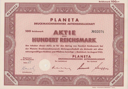 Planeta druckmaschinenwerk - planeta,