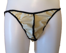 Herren Latex Slip Gummihose