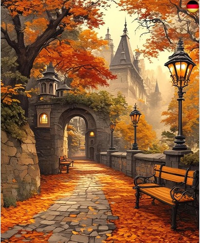 Newenmo herbstblatt landschaft - herbstblatt,