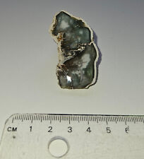 Jaspis Quarz Achat poliert  Grün/Grau NAturstein Morrisonit Jasper Slab