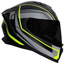 Motorradhelm Integralhelm 69-G Helm Rollerhelm Sturzhelm neon grün matt S M L XL