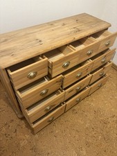 Kommode - Kiefer, Vollholz, Gelaugt Geölt