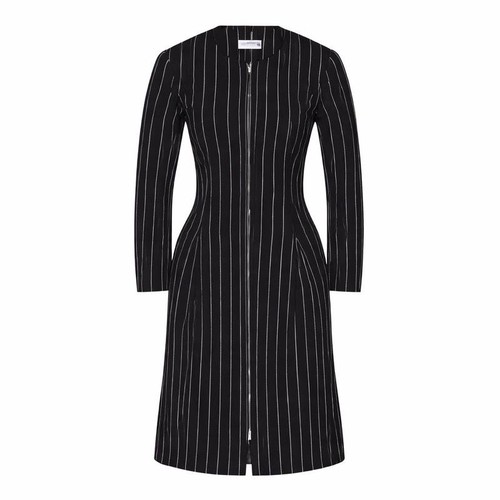 Women rene lezard dress black - lezard,