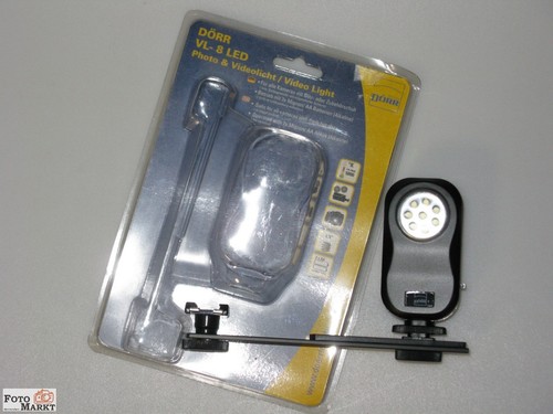 Video und fotoleuchte vl 8 - video,