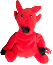 GMA Access Inc Plüsch Teufel 14cm   Kuscheltier Stofftier Plüschtier Bean Bag