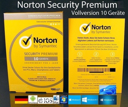 Norton security premium - security,