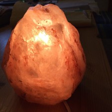 .Dekoration - Salzkristall-Lampe/ Salzsteinlampe - ca. 3KG