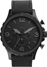 Fossil JR1354 Uhr für Herren Chronographenwerk Lederarmband NEU OVP