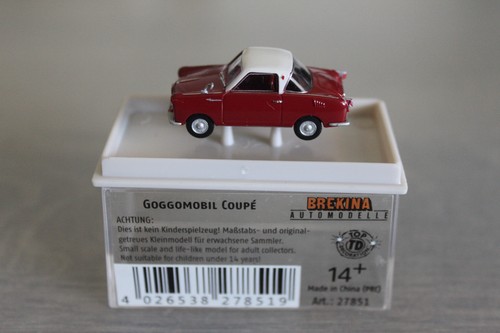 Brekina glas goggomobil coupe - brekina,