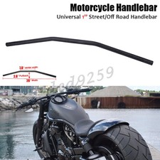 Schwarz 1"25mm Motorrad Lenker Drag Bar 70cm Für Harley Sportster Bobber Chopper