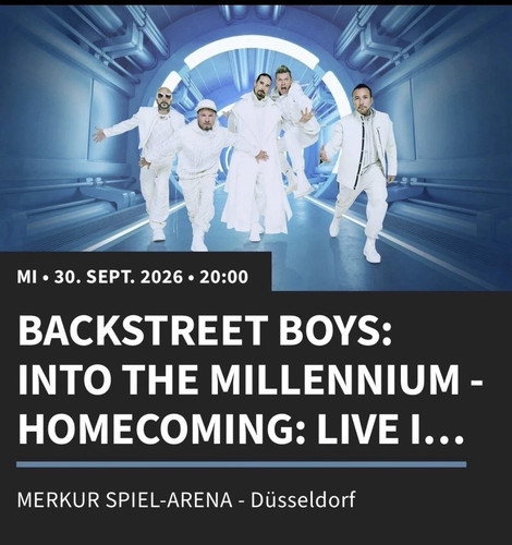 Backstreet boys tickets - 2x,
