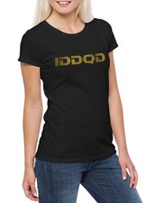 IDDQD Damen T-Shirt Fun Nerd Geek Sysadmin Coder Analyst IT Cheat Gamer Gaming