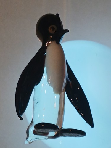 Murano glasfigur pinguin - murano,