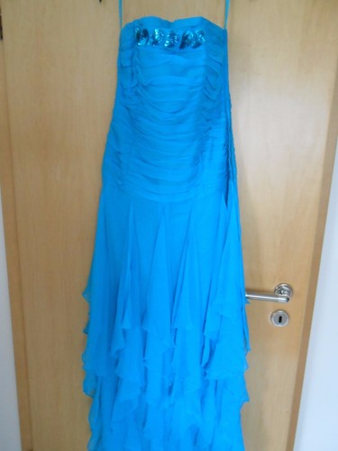 Abendkleid türkis 38 - abendkleid--tÜrkis--gr.,