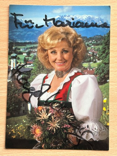 Margot hellwig autogrammkarte - margot,