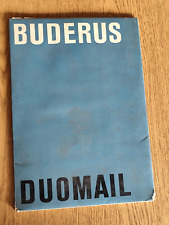 Prospekt Buderus Duomail Wetzlar Heizung werbung  K21