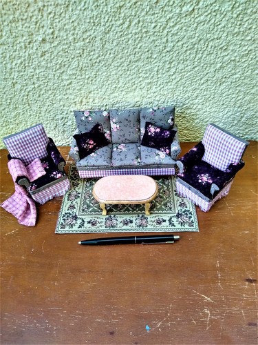Miniatur sofa sessel - miniatur,