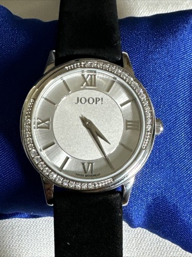 Joop damen uhr edelstahl leder - damen,