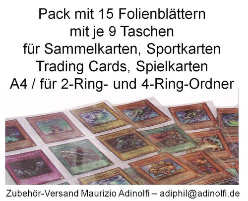 Folienblätter für