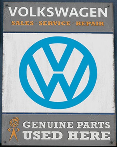 Blechschild genuine parts - blechschild, parts"