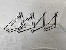 4 Paar Wandhalter Leitern Regal Mid Century WHB String Ära 50er 60er Jahre