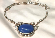 925 Silber Collier Handarbeit