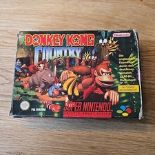 Donkey Kong Country - SNES Super Nintendo PAL, Komplett Spiel, OVP, Anleitung