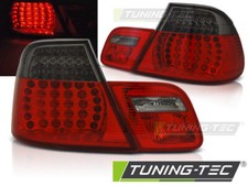 BMW E46 Coupe LED Rückleuchten ROT-Schwarz-Smoke Glas+LED Blinker 4.2003-2006