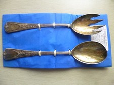 WMF Salatbesteck Modell 42, Ährendekor von ca. 1910