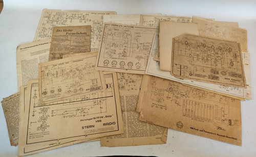 Stromlaufplan röhrenradio rft - röhrenradio,