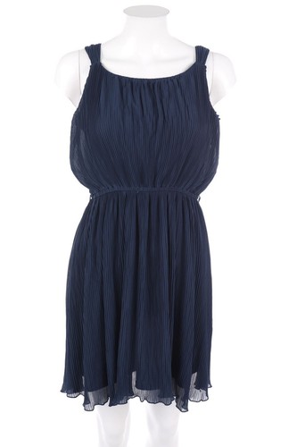 Label mini dress plissé s - label,