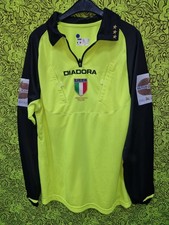 Serie A Referee Schiedrichter Arbitro Romeo match worn shirt - b0095