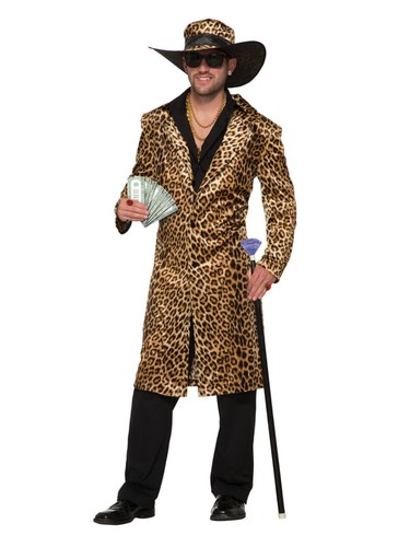 Funky leopard zuhälter jacke - funky,