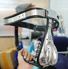 Verstellbar Männlich Keuschheitsgürtel Gerät Peniskäfig Chastity Belt Bondage DE