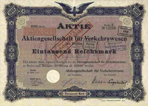 Für verkehrswesen 1922 - ag,