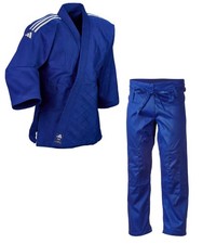 adidas Judo-Anzug Club blue/silver, J350 - Judoanzug - Judogi - Judo Gi