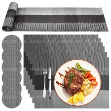 12er Set PVC Tischset