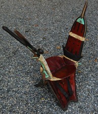 dekorativer alter Tuareg Kamel Sattel - Reitsattel