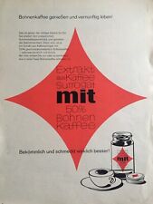 ORIG REKLAME WERBUNG  1966  CARO  KAFFEE -gesund , wie das tägliche Brot