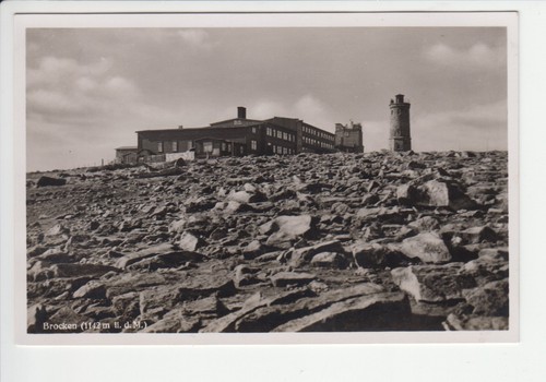 Brocken wernigerode - ak,