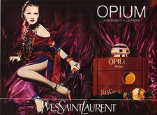 WERBUNG WERBUNG 1994 YVES SAINT LAURENT Parfum OPIUM KATE MOSS 16.12.12