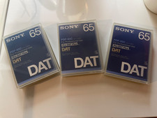 SONY DAT Tape  PDP-65C  Neuwertig!  3 Stück!