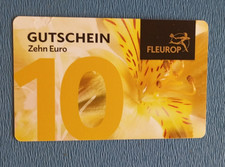 FLEUROP GUTSCHEIN, 10 EURO