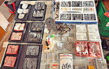 Zinn - Gießformen * Soldaten