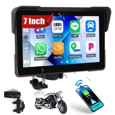 7" Wasserdicht Motorrad Apple CarPlay TouchScreen Navigator Autoradio GPS Navi