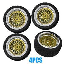 4 Stück RC Gummireifen im Maßstab 1:10 Felgen für HSP On-Road-Tourenwagen