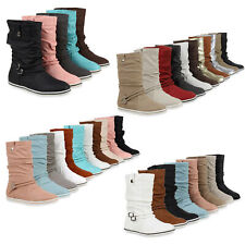 Bequeme Damen Stiefel Flache